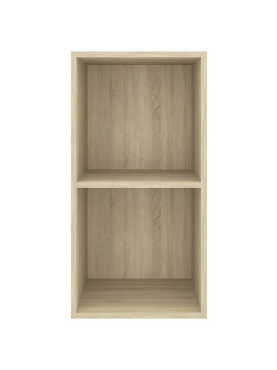 Nástěnná TV skříňka dub sonoma 37 x 37 x 72 cm kompozitní dřevo