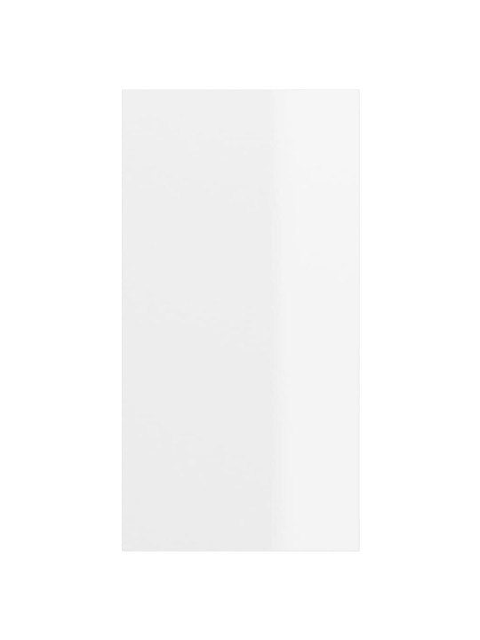 Nástěnná TV skříňka bílá lesklá 37x37x72 cm kompozitní dřevo