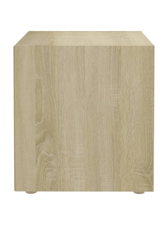 TV stolky 4 ks dub sonoma 37 x 35 x 37 cm kompozitní dřevo