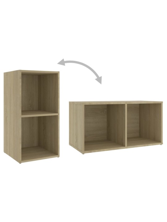 TV stolek dub sonoma 72 x 35 x 36,5 cm kompozitní dřevo