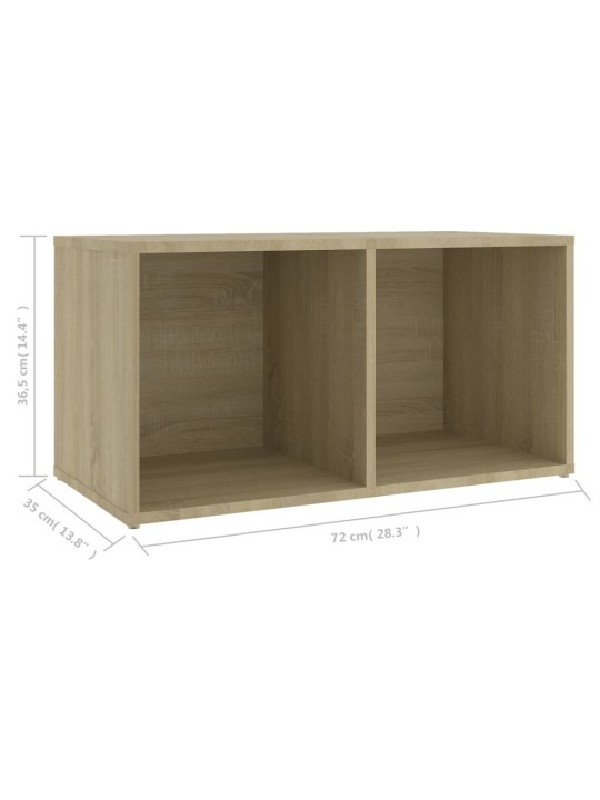 TV stolek dub sonoma 72 x 35 x 36,5 cm kompozitní dřevo