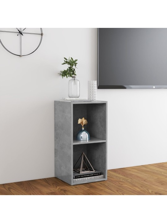 TV stolek betonově šedý 72 x 35 x 36,5 cm kompozitní dřevo