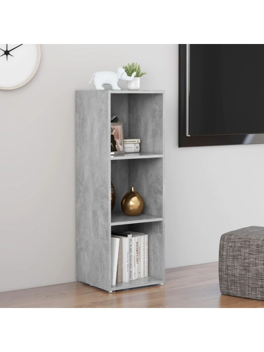Tv stolek betonově šedý 107 x 35 x 37 cm kompozitní dřevo