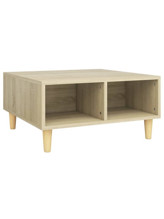 Konferenční stolek dub sonoma 60 x 60 x 30 cm kompozitní dřevo