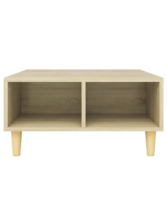 Konferenční stolek dub sonoma 60 x 60 x 30 cm kompozitní dřevo