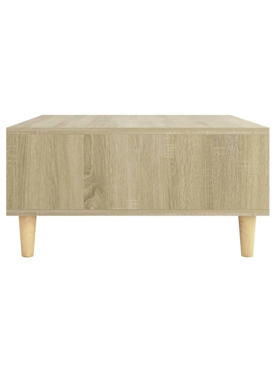 Konferenční stolek dub sonoma 60 x 60 x 30 cm kompozitní dřevo
