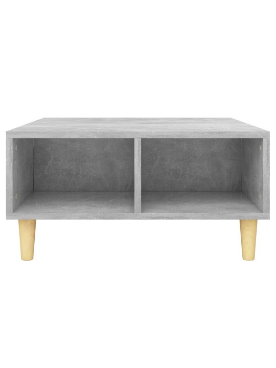 Konferenční stolek betonově šedý 60x60x30 cm kompozitní dřevo
