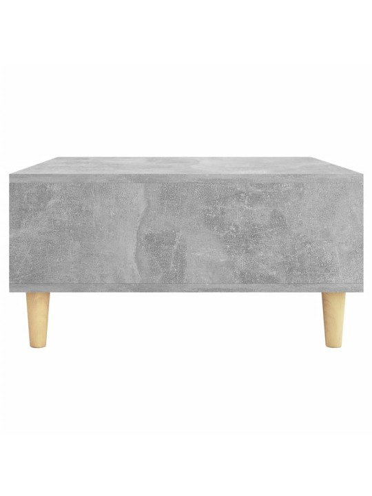 Konferenční stolek betonově šedý 60x60x30 cm kompozitní dřevo