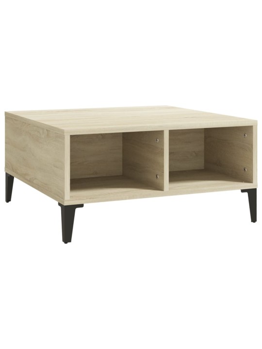 Konferenční stolek dub sonoma 60 x 60 x 30 cm kompozitní dřevo
