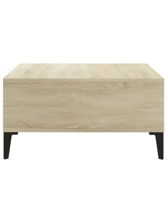 Konferenční stolek dub sonoma 60 x 60 x 30 cm kompozitní dřevo