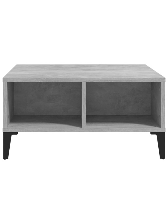 Konferenční stolek betonově šedý 60x60x30 cm kompozitní dřevo