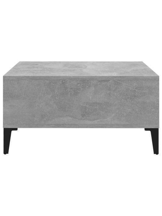 Konferenční stolek betonově šedý 60x60x30 cm kompozitní dřevo