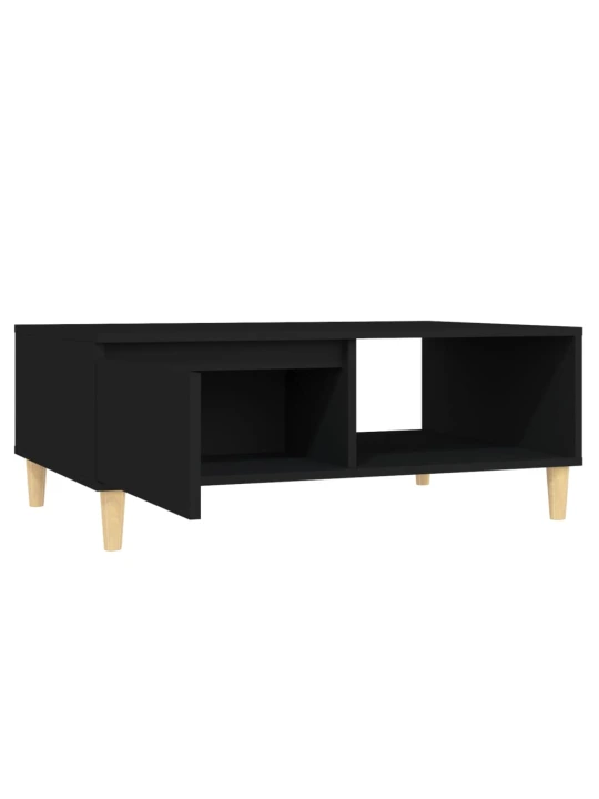Konferenční stolek černý 90 x 60 x 35 cm kompozitní dřevo