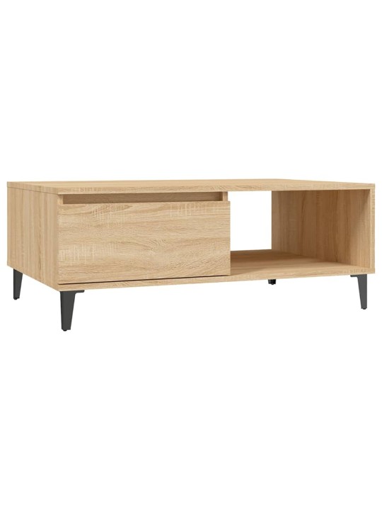 Konferenční stolek dub sonoma 90 x 60 x 35 cm kompozitní dřevo