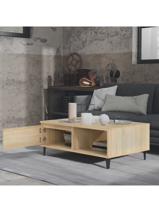 Konferenční stolek dub sonoma 90 x 60 x 35 cm kompozitní dřevo
