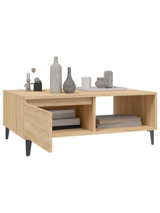 Konferenční stolek dub sonoma 90 x 60 x 35 cm kompozitní dřevo