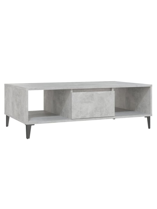 Konferenční stolek betonově šedý 103,5 x 60 x 35 cm kompozit