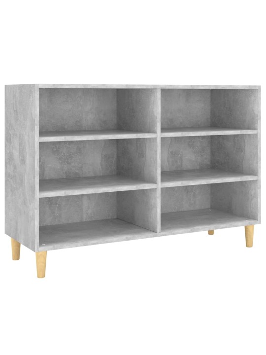 Příborník betonově šedý 103,5 x 35 x 70 cm kompozitní dřevo