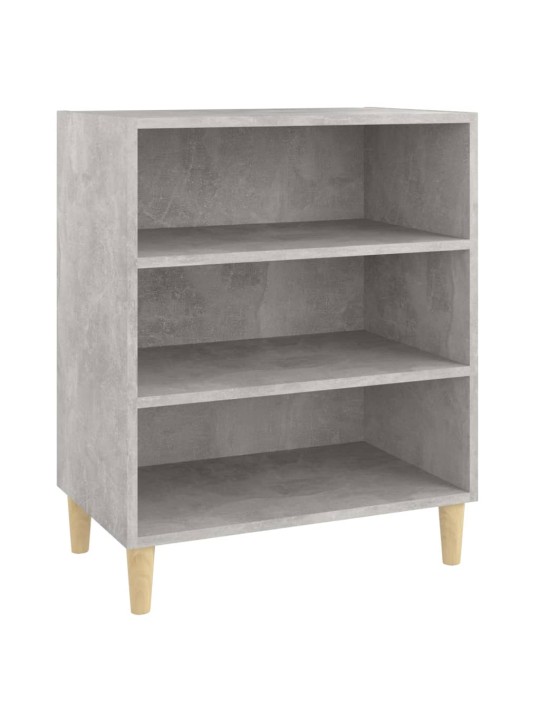 Příborník betonově šedý 57 x 35 x 70 cm kompozitní dřevo