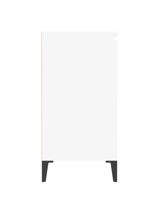 Příborník bílý 60 x 35 x 70 cm kompozitní dřevo