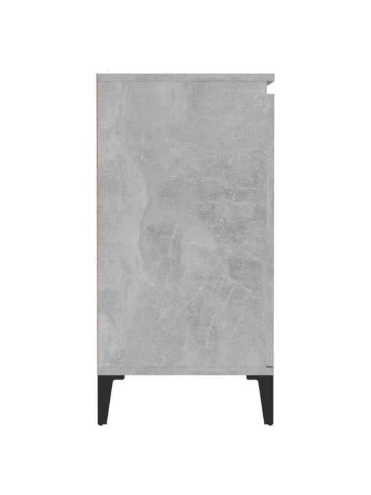 Příborník betonově šedý 60 x 35 x 70 cm kompozitní dřevo