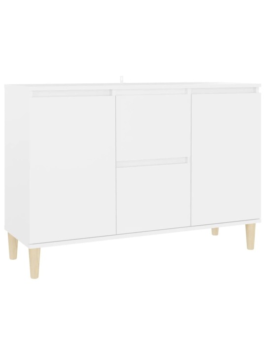 Příborník bílý 101 x 35 x 70 cm kompozitní dřevo