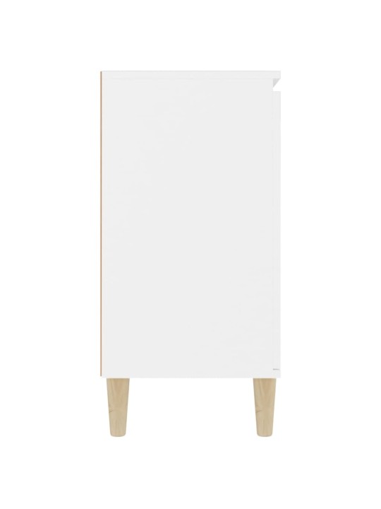 Příborník bílý 101 x 35 x 70 cm kompozitní dřevo