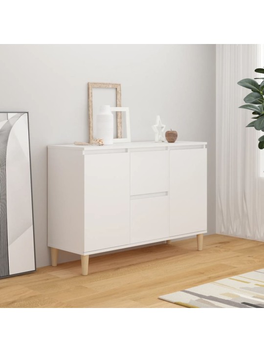 Příborník bílý 101 x 35 x 70 cm kompozitní dřevo