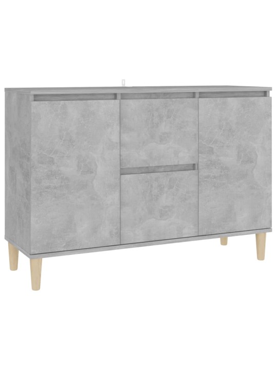 Příborník betonově šedý 101 x 35 x 70 cm kompozitní dřevo