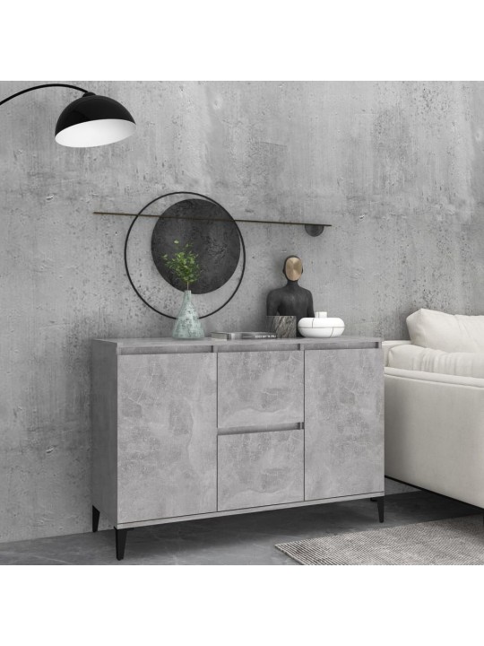 Příborník betonově šedý 104 x 35 x 70 cm kompozitní dřevo