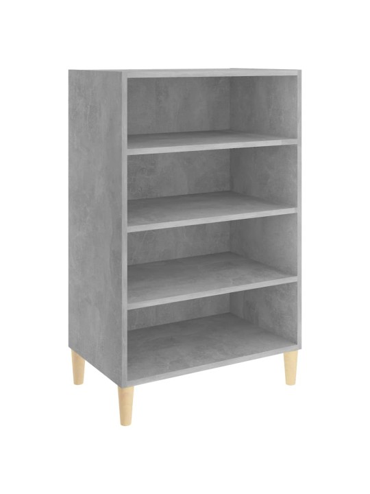 Příborník betonově šedý 57 x 35 x 90 cm kompozitní dřevo
