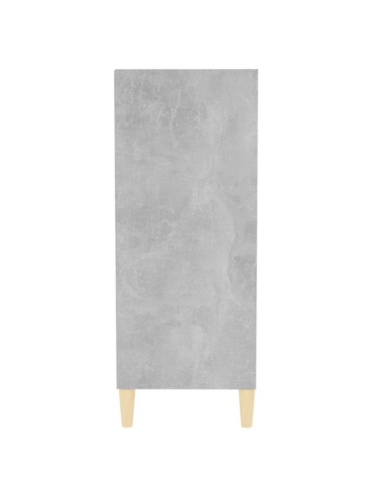 Příborník betonově šedý 57 x 35 x 90 cm kompozitní dřevo