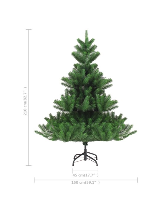 Umělý vánoční stromek normandská jedle zelený 210 cm
