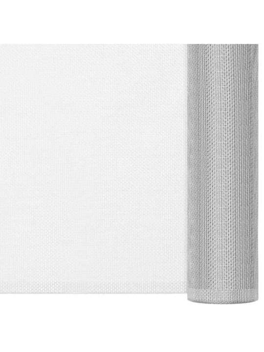 Síť proti hmyzu hliník 60 x 2000 cm stříbrná