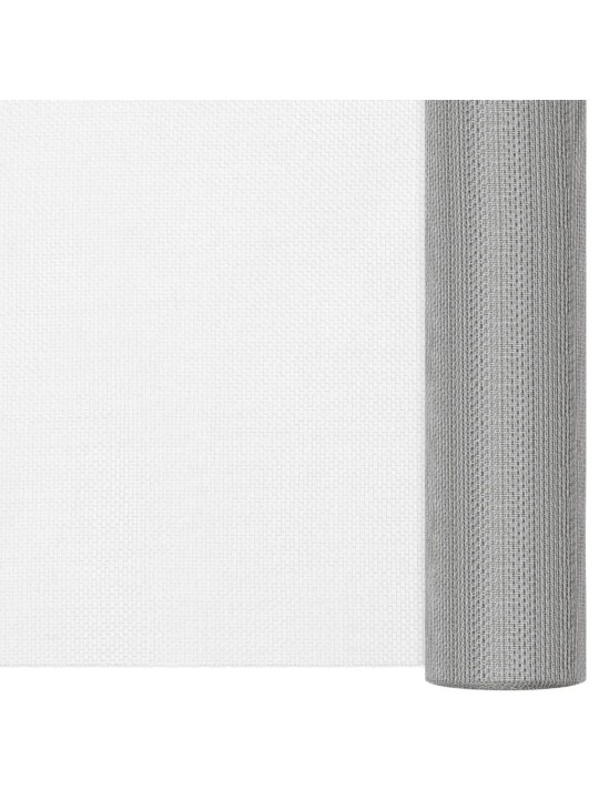Síť proti hmyzu nerezová ocel 80 x 1000 cm stříbrná