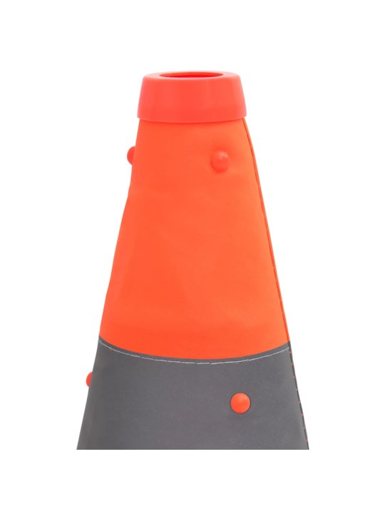 Vysouvací dopravní kužely 10 ks 42 cm