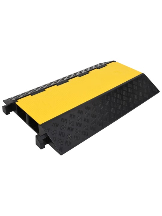Kabelový ochranný most 2 kanálky 90 cm gumový