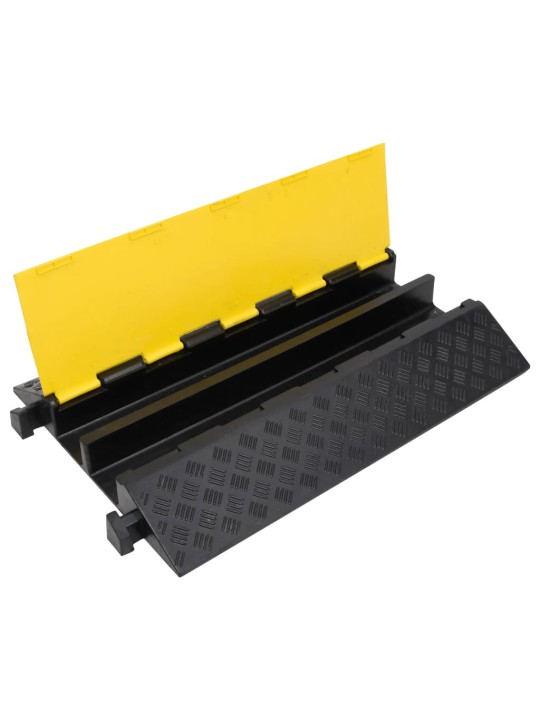 Kabelový ochranný most 2 kanálky 90 cm gumový