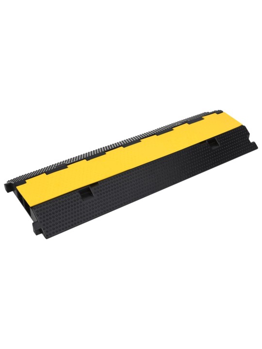Kabelový ochranný most 2 kanálky 100 cm gumový