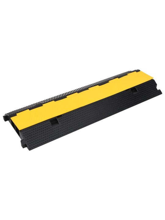 Kabelové ochranné mosty 2 kanálky 2 ks 100 cm gumové