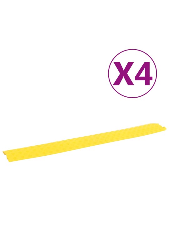 Kabelové mosty 4 ks 98,5 cm žluté