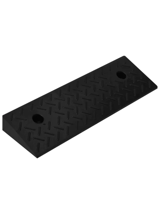 Nájezdové rampy na obrubník 2 ks 50 x 17,5 x 5 cm pryž