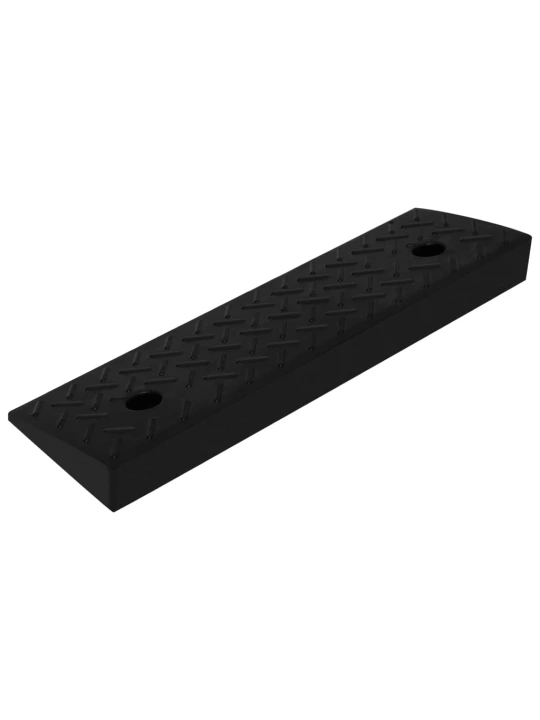 Nájezdové rampy na obrubník 2 ks 50 x 17,5 x 5 cm pryž