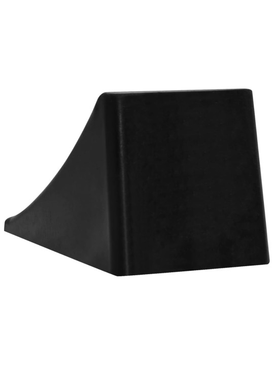 Zakládací klíny pod kola 4 ks 16 x 9 x 9 cm guma