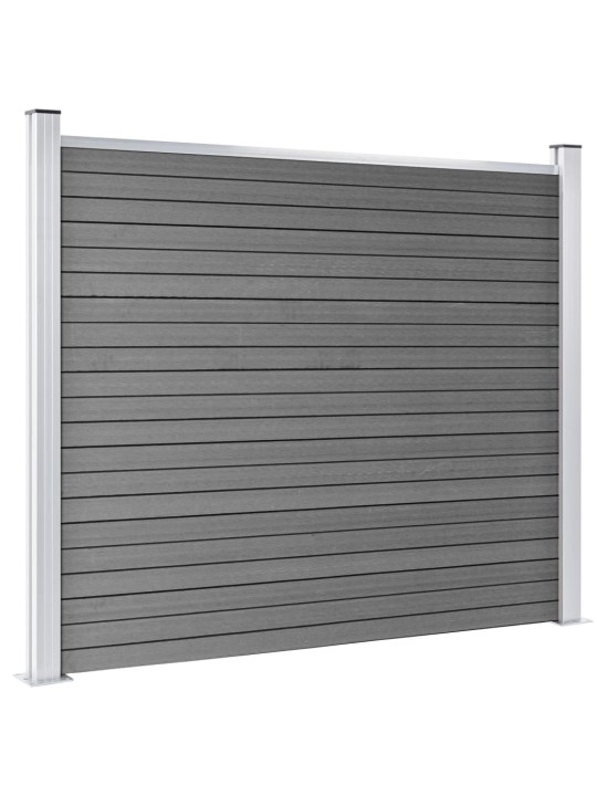 Set plotových dílců WPC 353 x 146 cm šedý