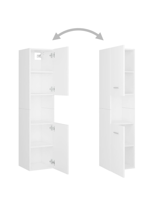 Set koupelnového nábytku bílý dřevotříska