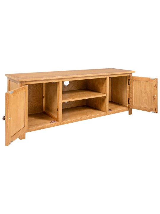 TV stolek 110 x 35 x 44 cm masivní dubové dřevo