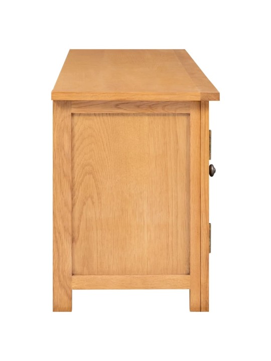 TV stolek 110 x 35 x 44 cm masivní dubové dřevo