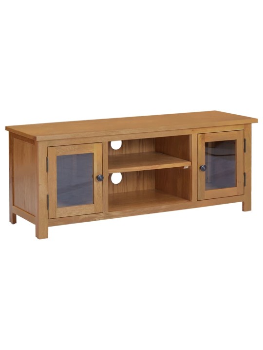 TV stolek 110 x 35 x 44 cm masivní dubové dřevo