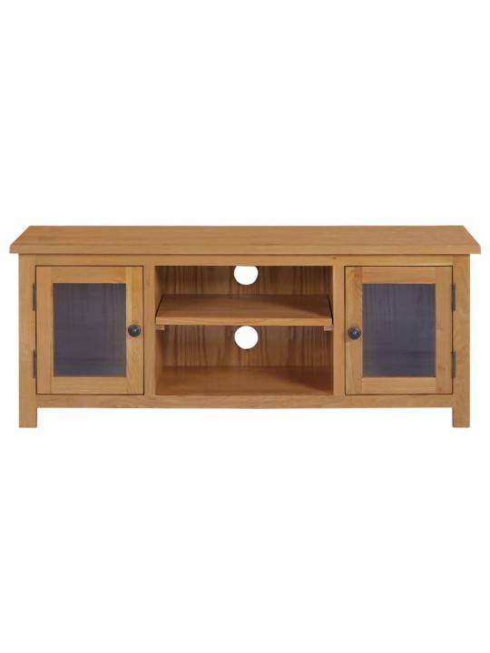 TV stolek 110 x 35 x 44 cm masivní dubové dřevo